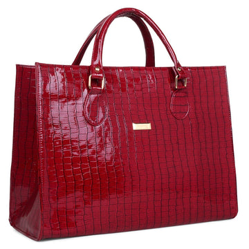 Luxury Maroon Croc