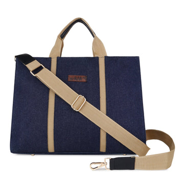 TBG Woven Blue Casual Bag