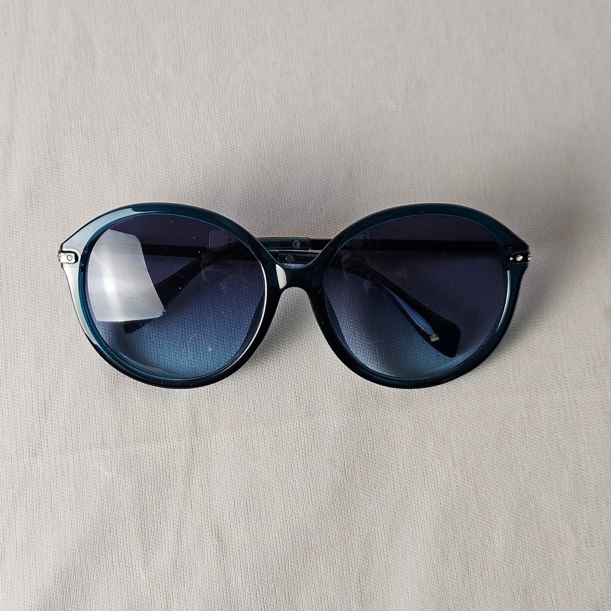 Oversized Blue Sunglass