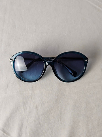 Oversized Blue Sunglass