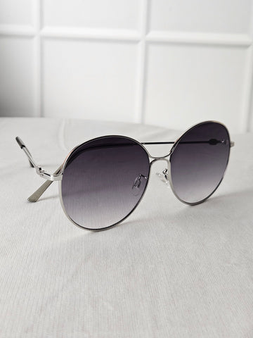 Women Round Rim Sunglass