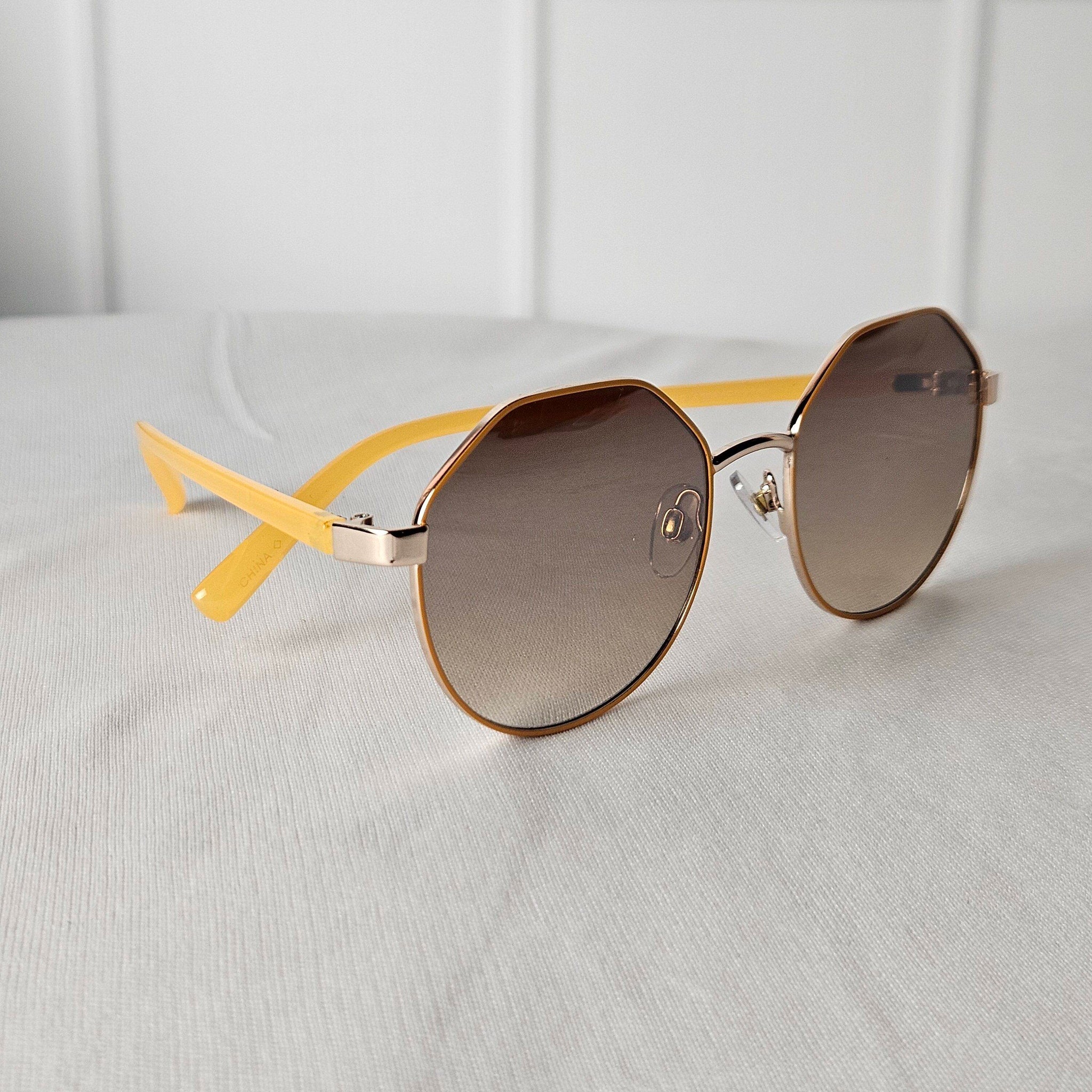 Guess Brown Frame Sunglass