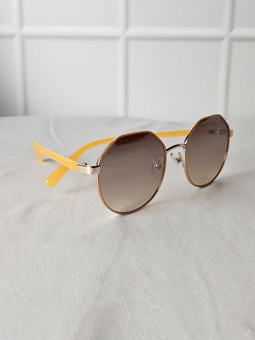 Guess Brown Frame Sunglass