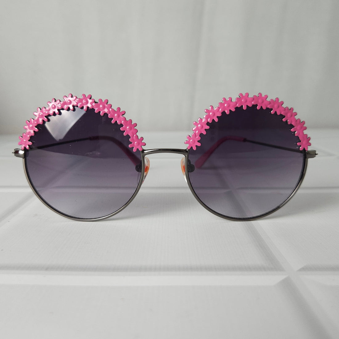 Round Flower Sunglass