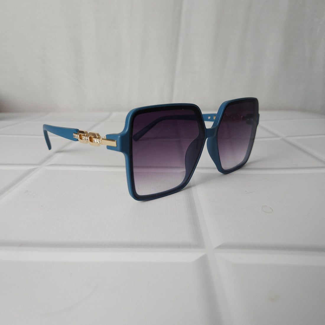 Oversized Blue Frame