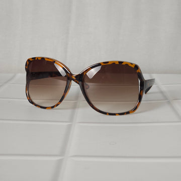 Oversized Cheetah Style Sunglass