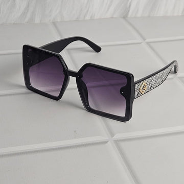 Oversized Square Sunglasses In Black