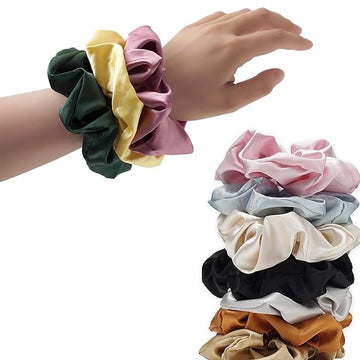 Scrunchies for Women/Girls, 5 Pcs