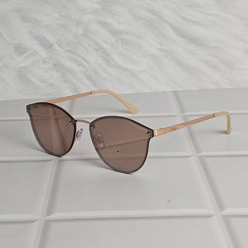 Golden Mirrored Sunglass