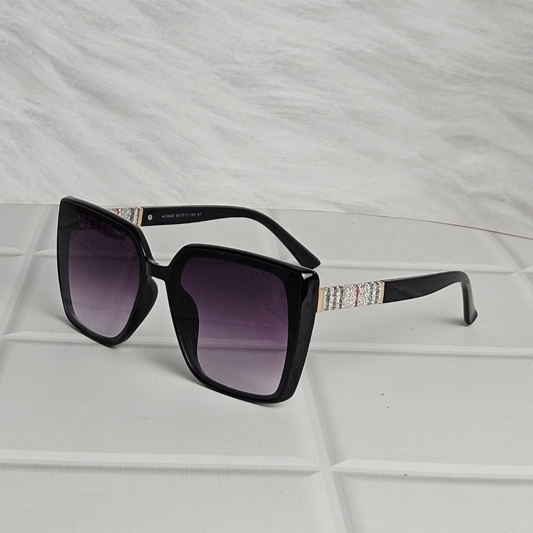 Black Shaded Square Sunglasses