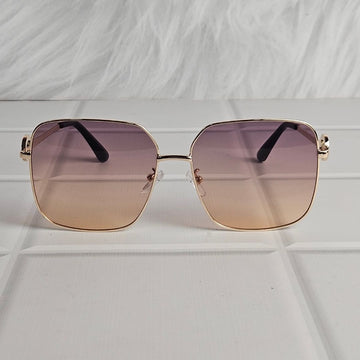 Orange Lens Aviator Sunglass