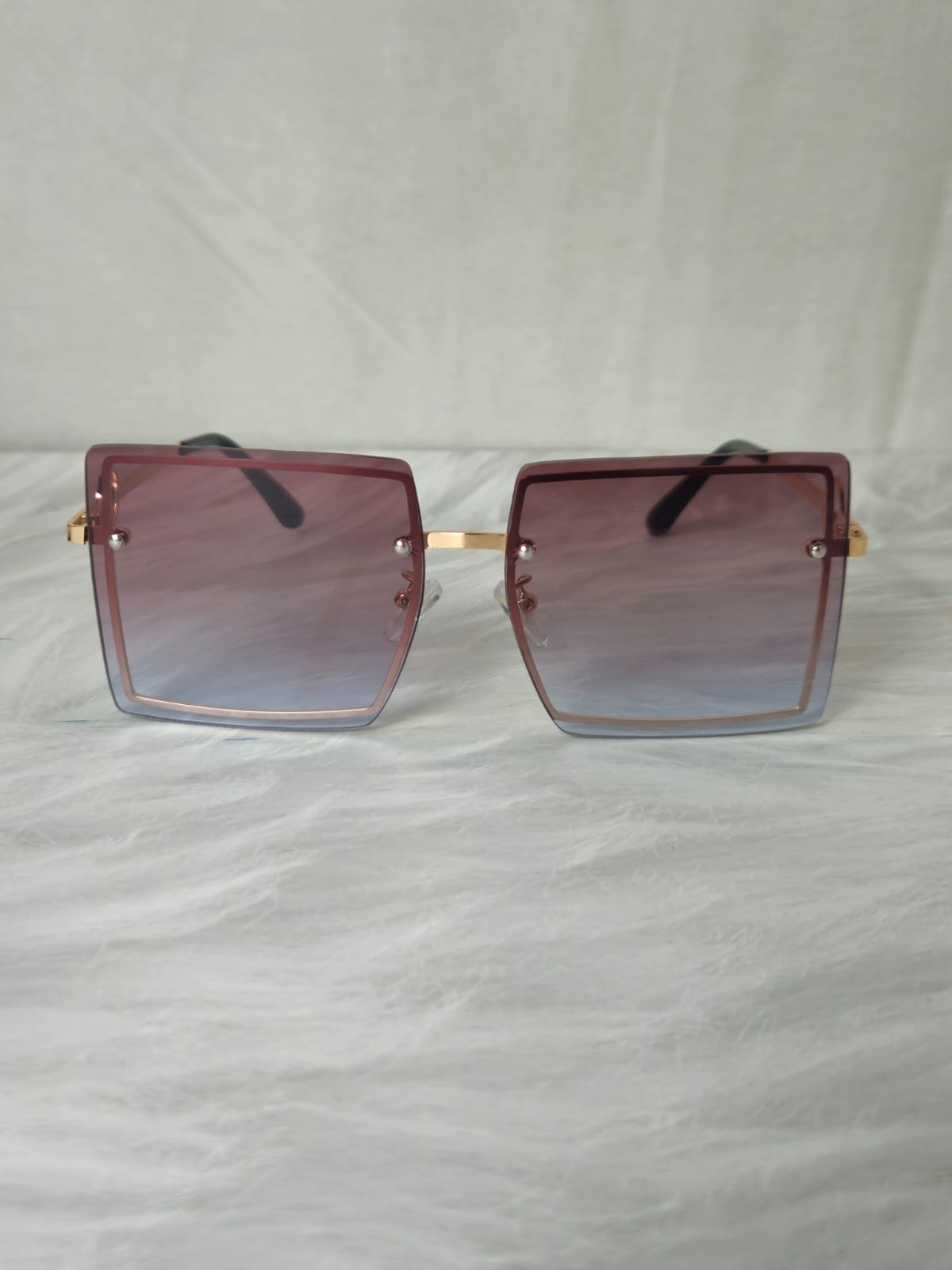 Full Rim Metal Square Sunglass