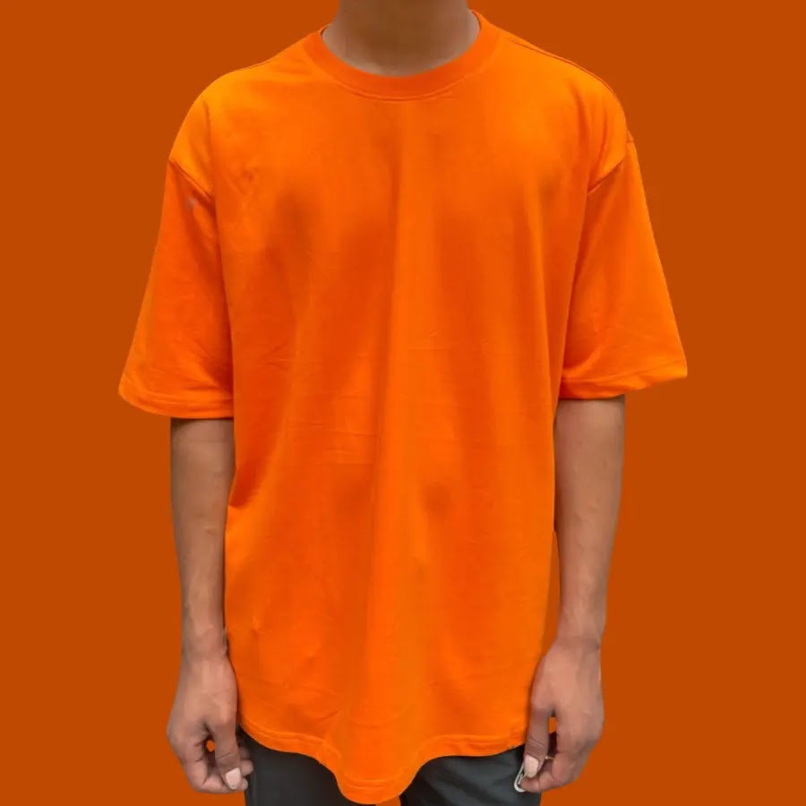 Over Sized T-shirt Orange