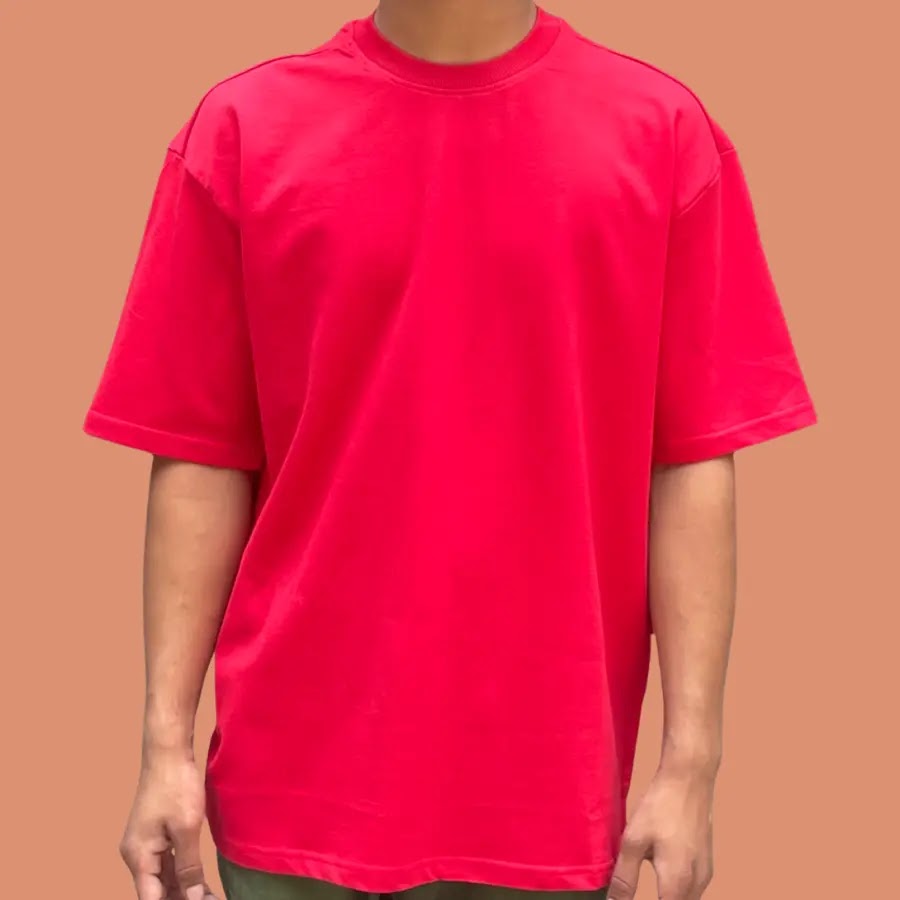 Over Sized  Red T-shirt