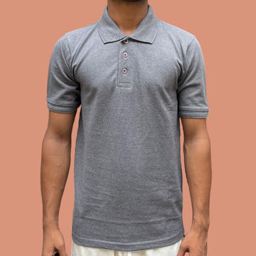 Polo T-Shirt Grey